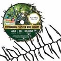 Maquina 10 ft. Cluster Rice Christmas Light Reel - Pure White MA3675228